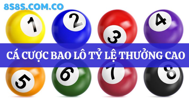 8S xổ số online  bao lô 